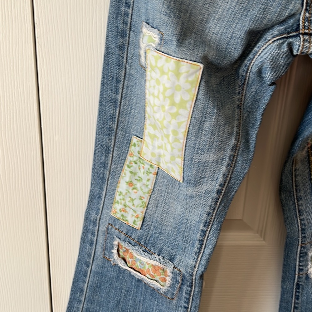 Rare!! Patchwork Boho Levi’s - image 2
